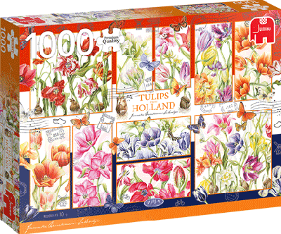 Legpuzzel Hollandse tulpen 1000 stukjes