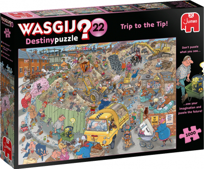 Legpuzzel Wasgij destiny 22 - alles op een hoop! 1000 stukjes