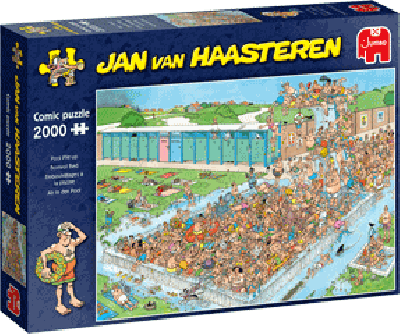 Legpuzzel Jan van Haasteren Bomvol bad 2000 stukjes