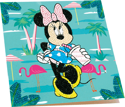 Disney diamond painting kaart Minnie