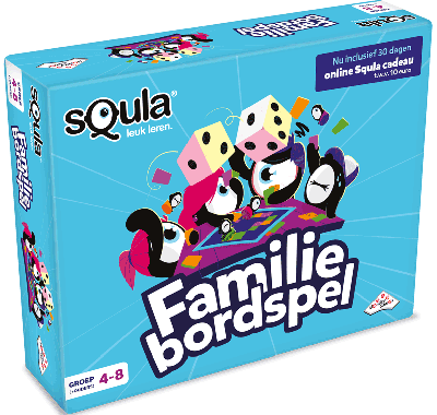 Uitgestorven agitatie verhouding Squla familie bordspel - Kinderspellen - Spellen - Spel & Puzzel |  BoekenVoordeel
