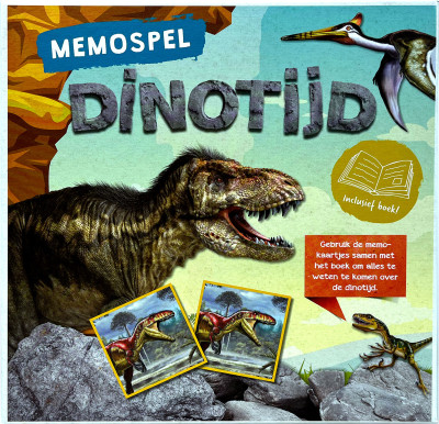 Memospel Dinotijd inclusief boek