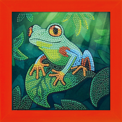 Crystal Art Frameables Tree Frog