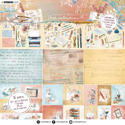 JMA paperpad mixed designs write your story