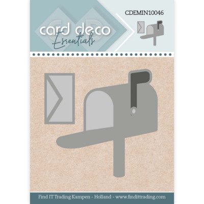 Card Deco mini dies Mail Box