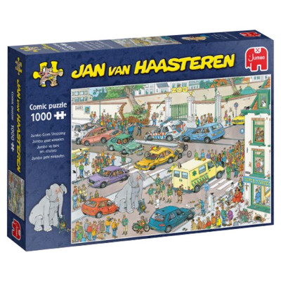 Legpuzzel Jan van Haasteren gaat winkelen