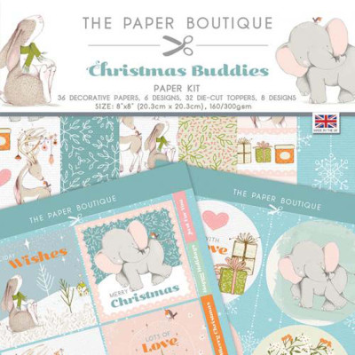 The Paper Boutique Christmas Buddies Paper Kit