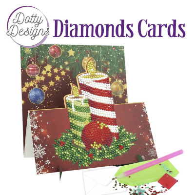 Dotty Design Easel Card 141 Candles