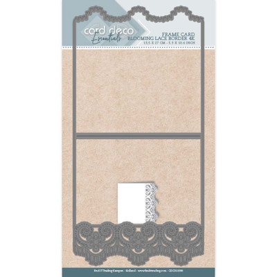 Frame Dies Blooming Lace Border 4K Card Deco