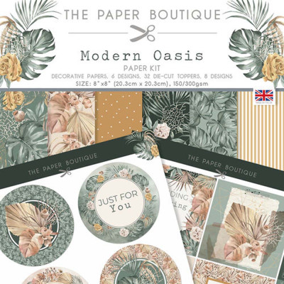 Modern Oasis Paper Kit