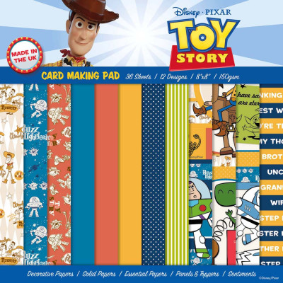 Card Making Pad Toy Story