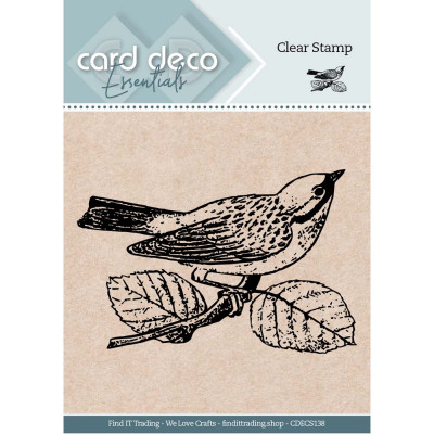 Clear Stamp 138 Bird Card