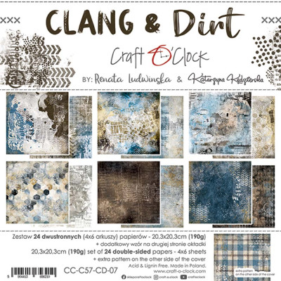 Craft O Clock Clang & Dirt Papierset