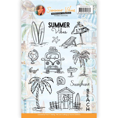 YC Summer Vibes Clear Stamps
