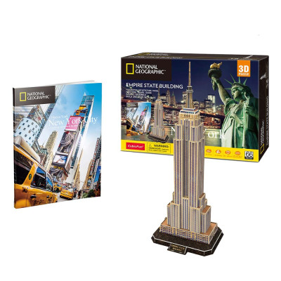 Legpuzzel Cubic fun 3D NG The Empire State Building