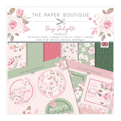 The Paper Boutique Rosy Delights Paper Kit