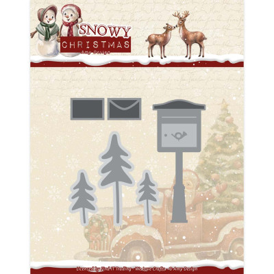 AD Snowy Christmas Snijmal You got mail