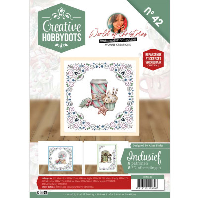 Creative Hobbydots 42 - Yvonne Creations - World of Christmas - inclusief stickers