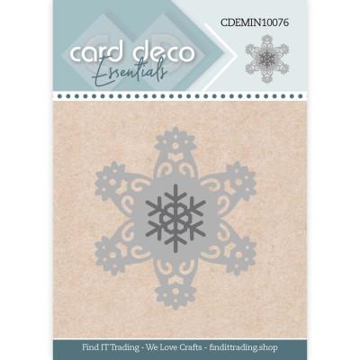 Card Deco Essentials mini dies snow crystal