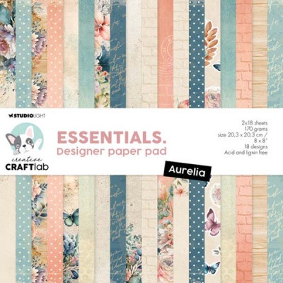 Creative Craftlab designer paper pad Aurelia