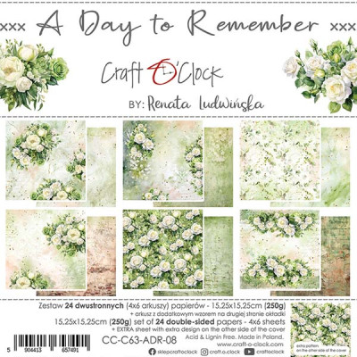 Craft O Clock A day to remember paper pack 15x15