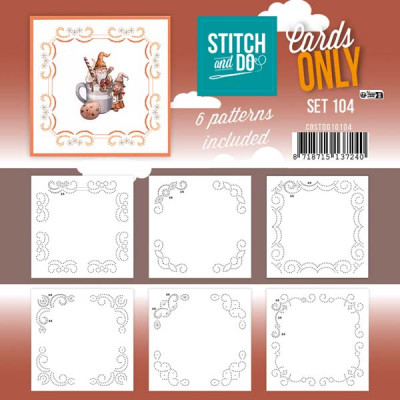 Stitch & Do cards only set 104