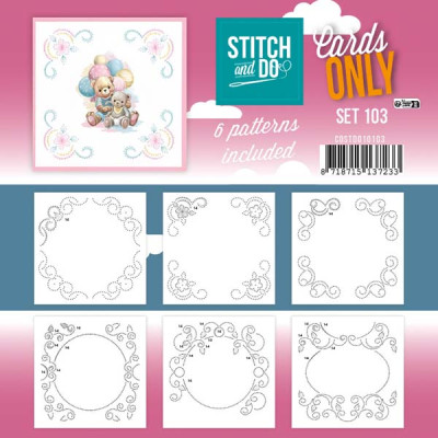 Stitch & Do cards only set 103