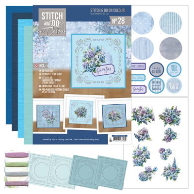 Stitch & Do on Colour 28 - Blooming blue