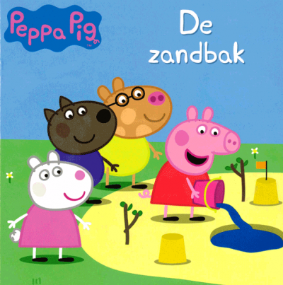 Peppa Pig leesboekje - De zandbak