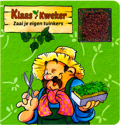 Klaas Kweker - Zaai je eigen tuinkers + zaadjes