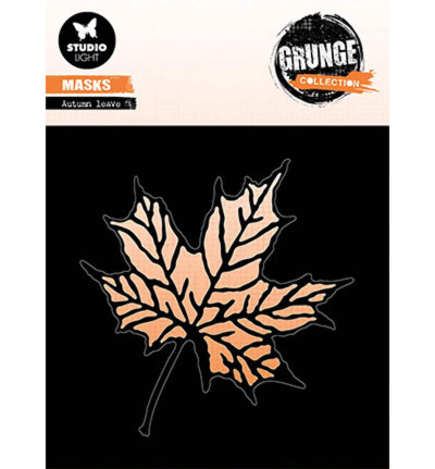 Grunge Collection Mask Autumn Leave