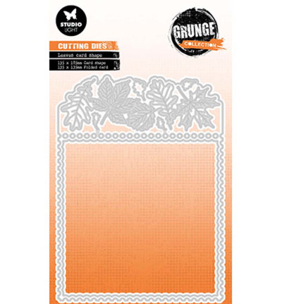 Cutting die Leaves card - Grunge collection nr. 532