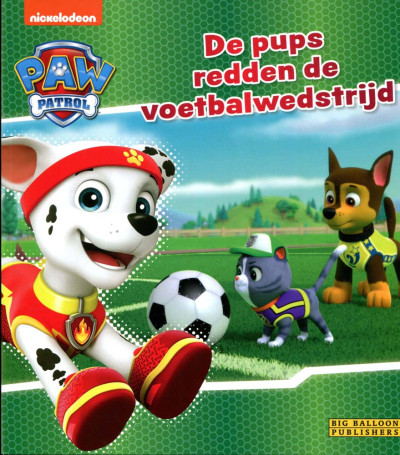 Paw Patrol - De pups redden de voetbalwedstrijd