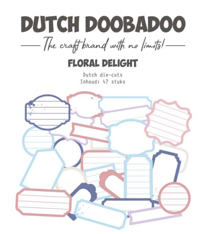 Dutch DooBaDoo Floral Delight die cuts