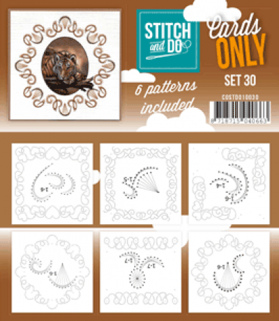 Stitch & Do cards only set 30