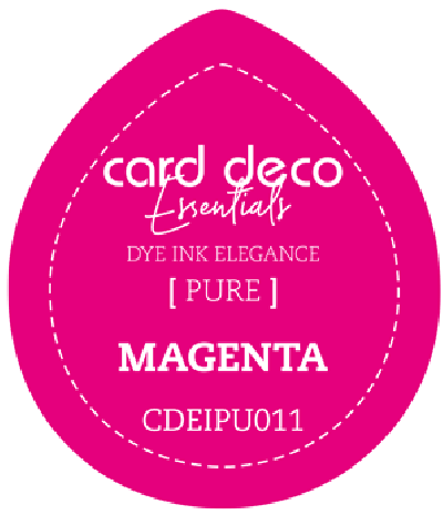Dye Ink magenta fade resistant card deco essentials