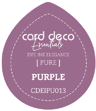 Dye Ink purple fade resistant card deco essentials