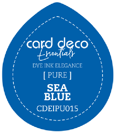 Dye Ink sea blue fade resistant card deco essentials