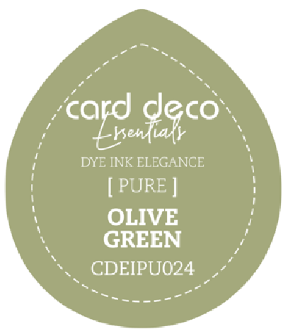 Dye Ink olive green fade resistant card deco essentials