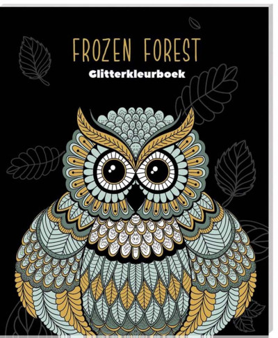 Glitterkleurboek - Frozen Forrest
