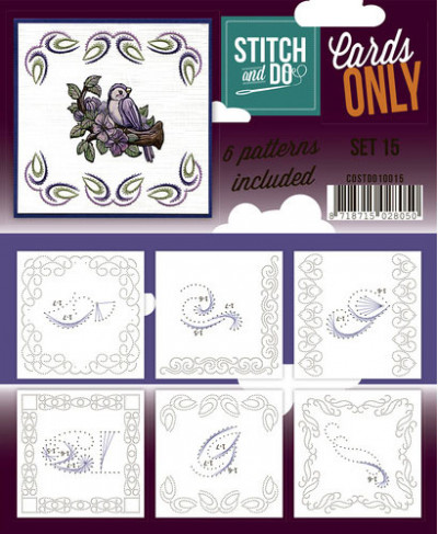 Stitch & Do Cards only Set 015 A6