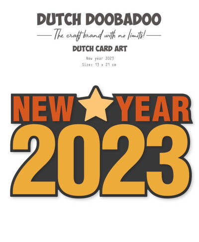 DutchDooBaDoo Card Art New Year 2023 A5