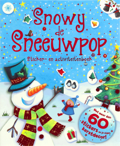 Snowy de sneeuwpop Sticker en activiteitenboek