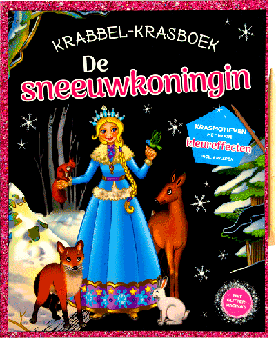 Krabbel- Krasboek De Sneeuwkoningin