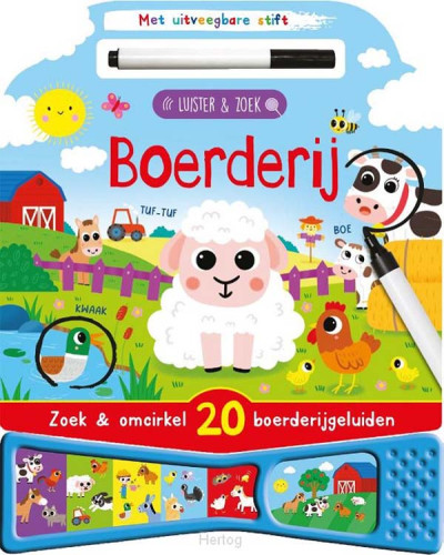 Geluidenboek Boerderij Luister&Zoek