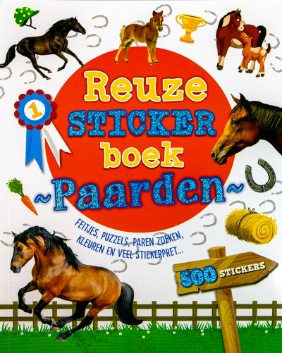 Reuzestickerboek - Sticker -en/of kleurboek - 6-9 - Kinder | BoekenVoordeel