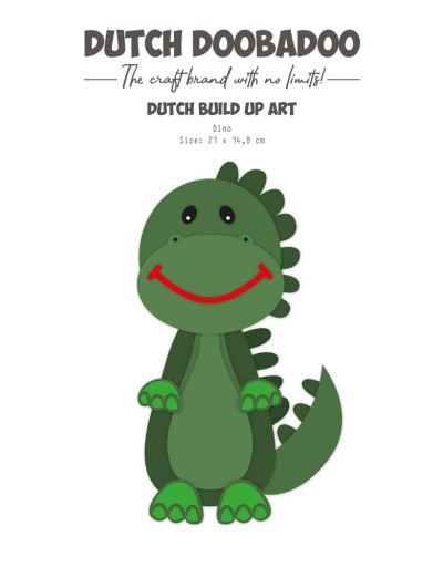 DDBD Card art Built up Dino