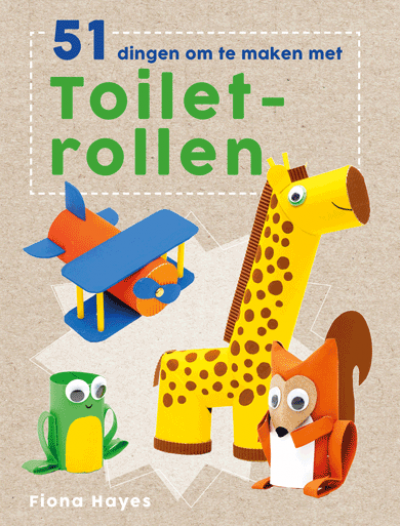 Spiksplinternieuw 51 Dingen om te maken van toiletrollen - Educatieve doeboeken QV-61