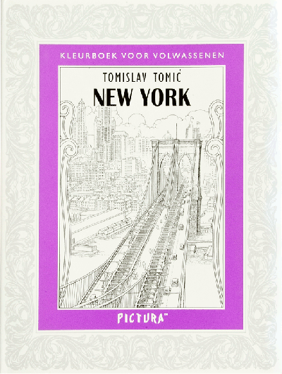 Kleurboek voor volwassenen - New York