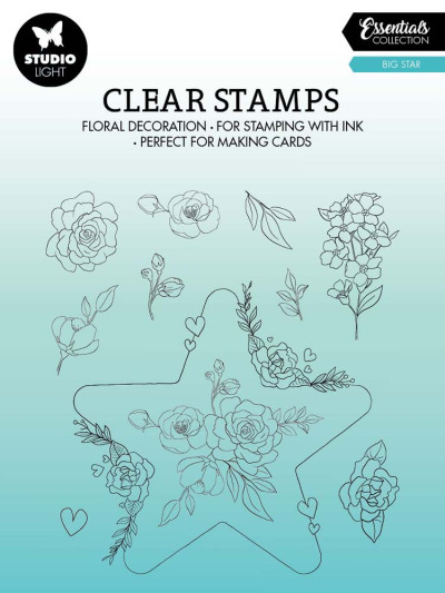 Studio Light Clear Stamp Big Star